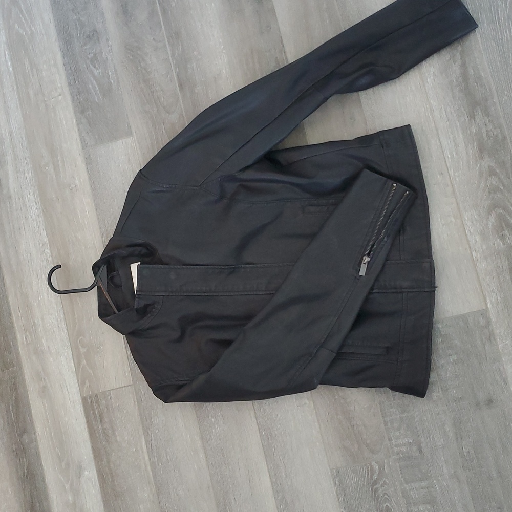 A new day Leather Jacket